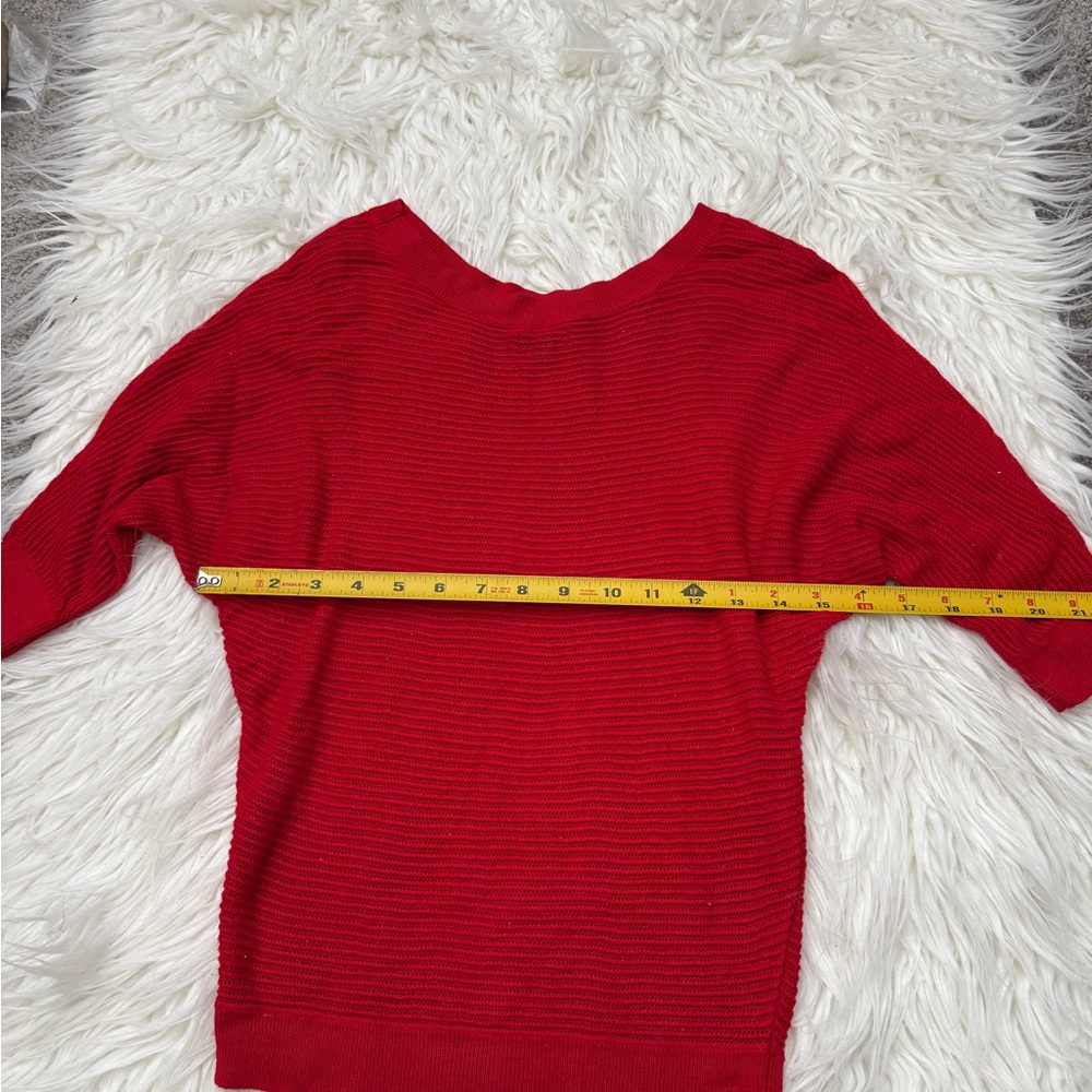 SOLD Red Women's Sweater